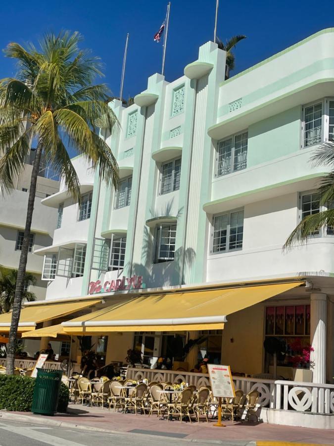 Beachfront Apt In Carlyle Hotel On Ocean Drive Miami Beach Exterior foto